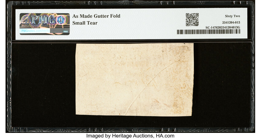 Apr 10, 1778 5s South Carolina (Fr. SC147) thumbnail 7