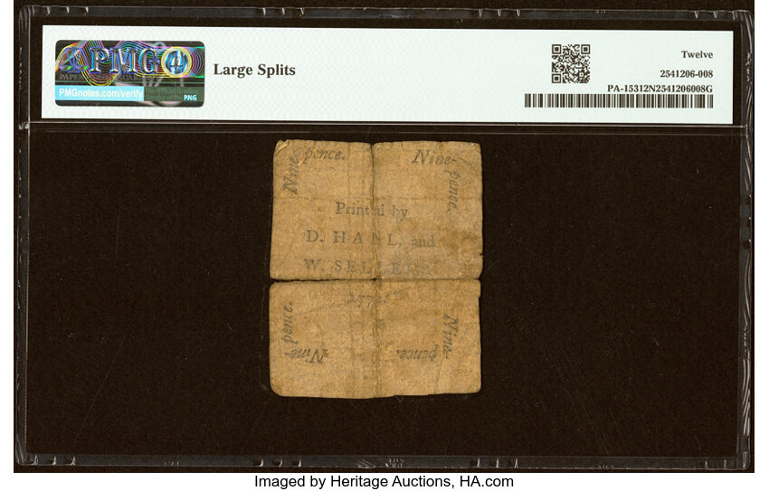 Apr 3, 1772 9d Pennsylvania (Fr. PA153) thumbnail 7