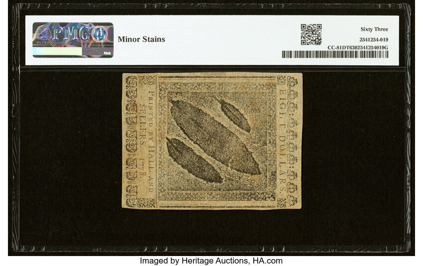 Sep 26, 1778 $8  Continental Congress (Fr. CC81) thumbnail 10