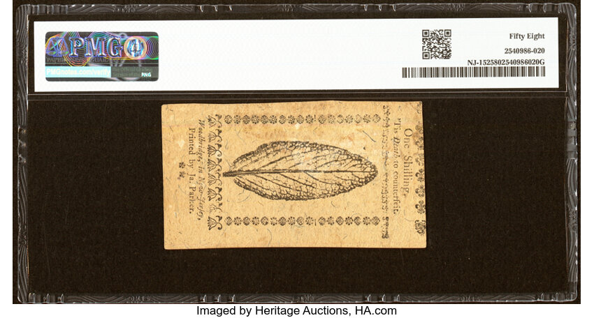 Dec 31, 1763 1s New Jersey (Fr. NJ152) thumbnail 8