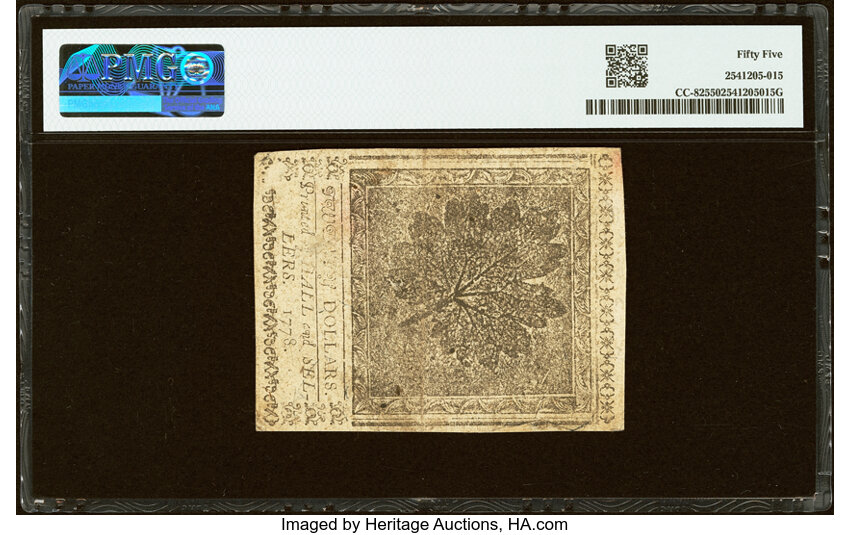 Sep 26, 1778 $20  Continental Congress (Fr. CC82) thumbnail 17