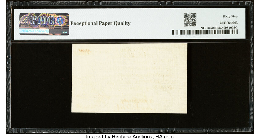 Dec 1771 2s6d North Carolina, Duck (Fr. NC136a) thumbnail 6