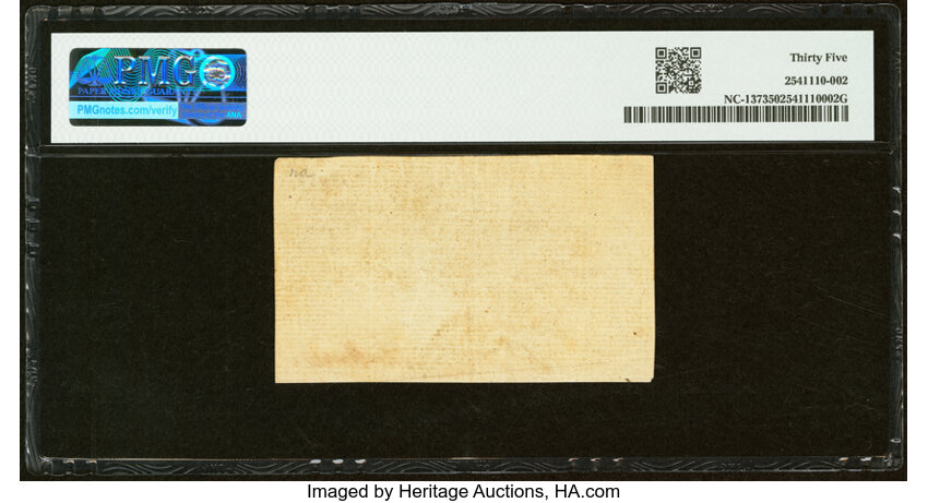 Dec 1771 5s North Carolina (Fr. NC137) thumbnail 6
