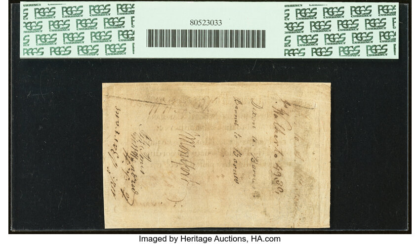 Dec 1771 £5 North Carolina (Fr. NC143) thumbnail 8