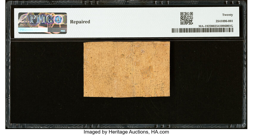 Jun 18, 1776 5d Massachussetts (Fr. MA192) thumbnail 4