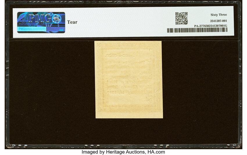 Aug 6, 1789 $3/90 Pennsylvania (Fr. PA274) thumbnail 6