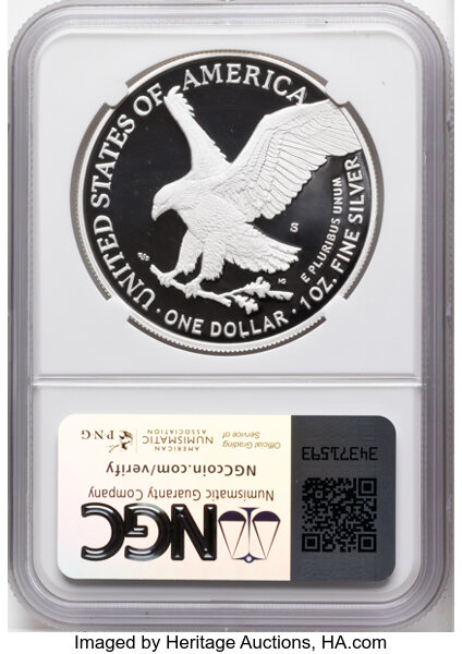 2023-S $1  Silver Eagle PR DCAM PR64 DCAM thumbnail 10