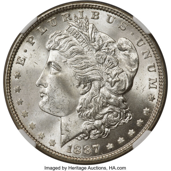 1887 $1  Alligator Eye, VAM-12  MS thumbnail 3
