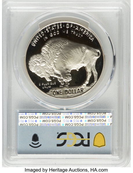 2001-P S$1 American Buffalo PR DCAM OGP thumbnail 18