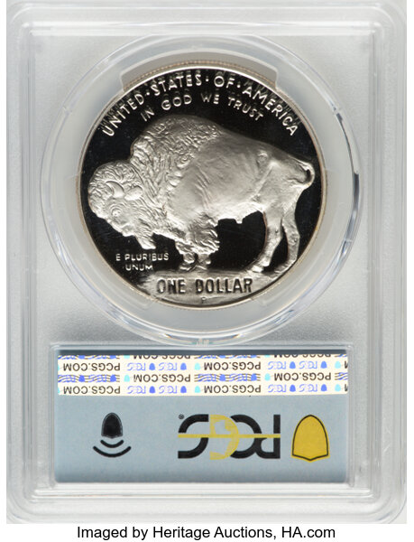 2001-P S$1 American Buffalo PR DCAM OGP thumbnail 14