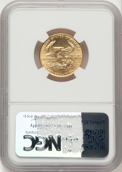 1991 $10  Gold Eagle MS thumbnail 20