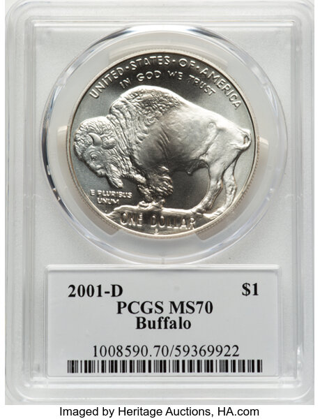 Modern Commemorative S$1 90% Silver, 1983-2018 [Type] MS70 thumbnail 2