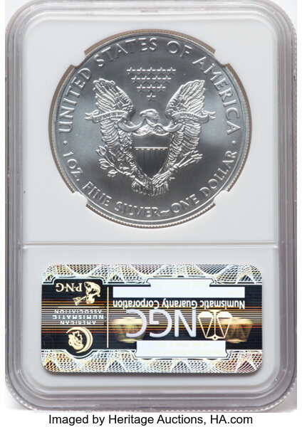 2011-(S) $1  Silver Eagle, Struck at San Francisco Mint MS thumbnail 6