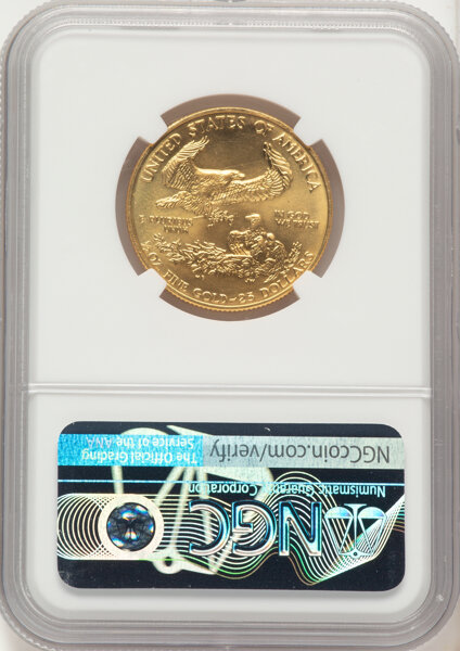 1990 $25  Gold Eagle MS69 thumbnail 2