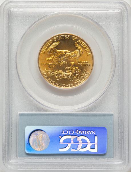 1992 $25  Gold Eagle MS69 thumbnail 8