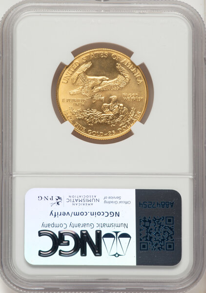 1994 $25  Gold Eagle MS thumbnail 14