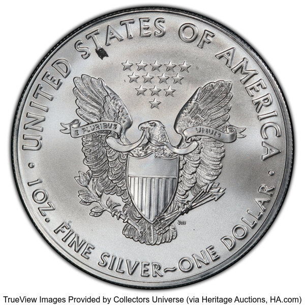 2020-(P) $1  Silver Eagle MS66 thumbnail 2