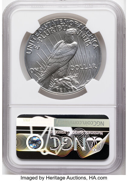 2021 S$1 Peace, 100th Anniversary MS70 thumbnail 16