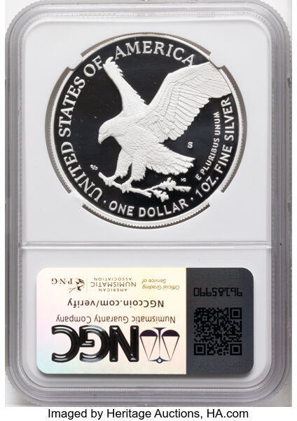 2023-S $1  Silver Eagle PR DCAM PR64 DCAM thumbnail 14