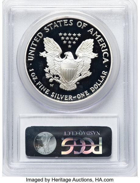 2005-W $1  Silver Eagle PR DCAM PR70 DCAM thumbnail 2