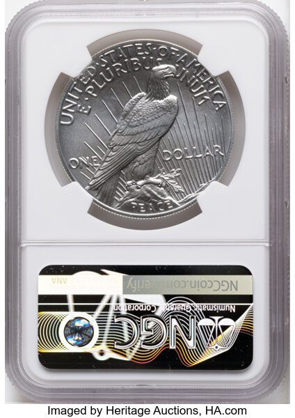 2021 S$1 Peace, 100th Anniversary MS70 thumbnail 14