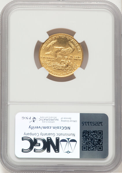 1989 $10  Gold Eagle MS69 thumbnail 6