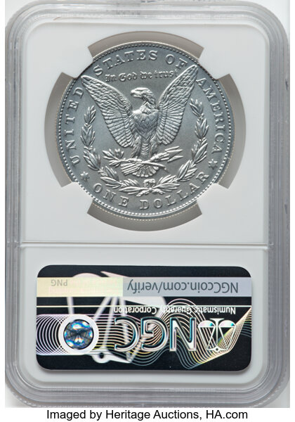 2021 S$1 Morgan, 100th Anniversary MS70 thumbnail 10