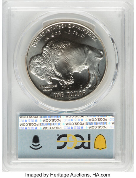 2001-D S$1 American Buffalo OGP thumbnail 6