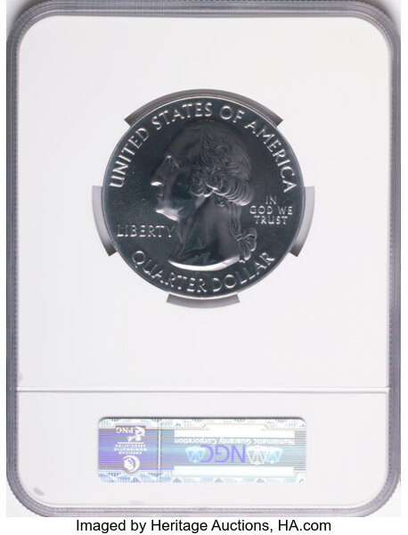 2012 S25c Denali, 5oz Silver MS DMPL thumbnail 3