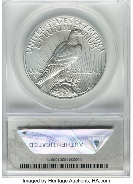 2024 S$1 Peace MS66 thumbnail 4
