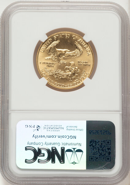 1992 $25  Gold Eagle MS thumbnail 19