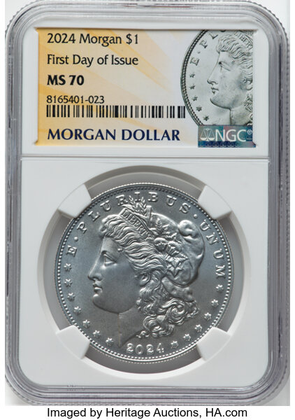 2024 S$1 Morgan MS65 thumbnail 5