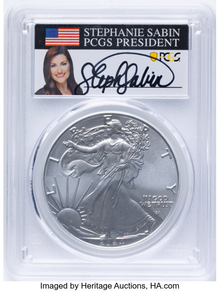 2024 $1  Silver Eagle MS thumbnail 10