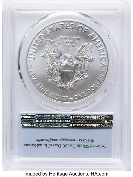 2016 $1  Silver Eagle MS70 thumbnail 2