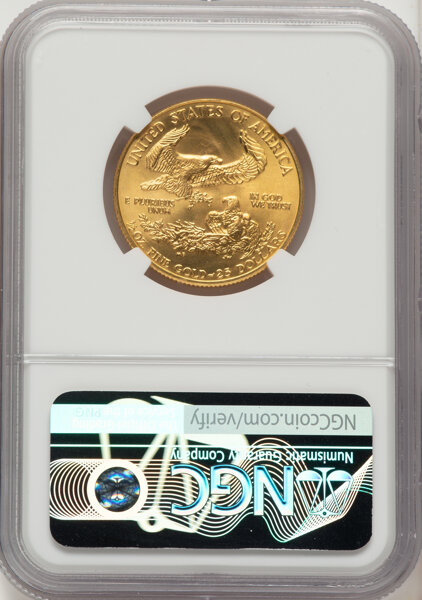 1989 $25  Gold Eagle MS69 thumbnail 2