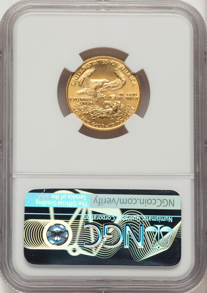 1988 $10  Gold Eagle MS thumbnail 17