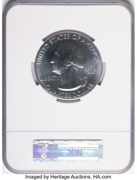2012 S25c Hawaii Volcanoes, 5oz Silver MS thumbnail 3