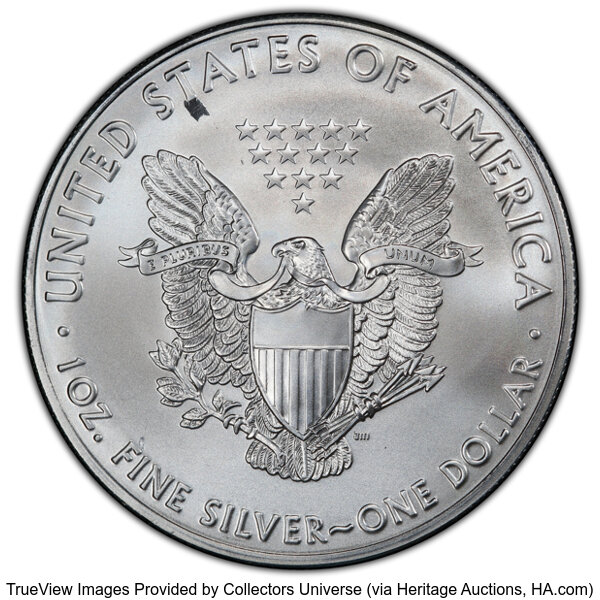 2020-(P) $1  Silver Eagle MS66 thumbnail 4