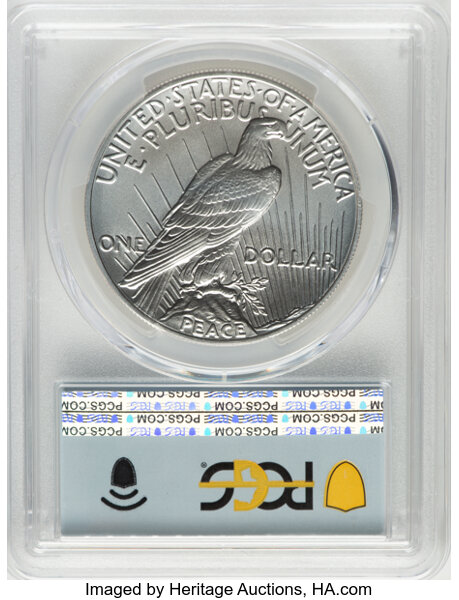 Peace Dollar S$1 2021- [Type] MS64 thumbnail 4