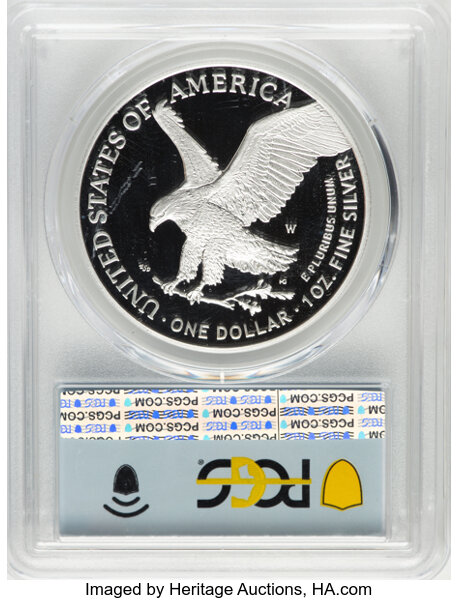 2023-W $1  Silver Eagle PR DCAM PR70 DCAM thumbnail 16