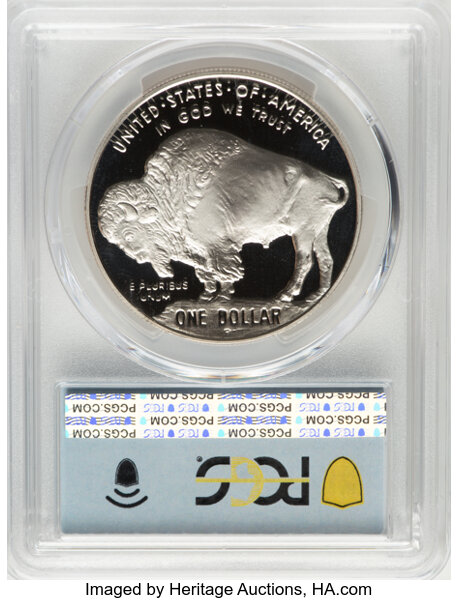 2001-P S$1 American Buffalo PR DCAM OGP thumbnail 12