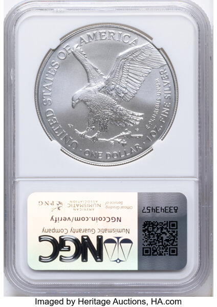 2024 $1  Silver Eagle MS63 thumbnail 22