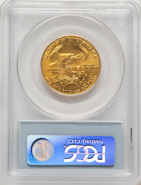 1992 $25  Gold Eagle MS69 thumbnail 6