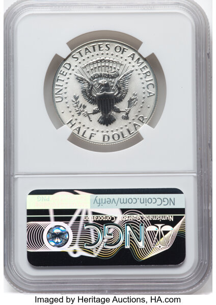 2018-S 50c Silver, Reverse Proof PR thumbnail 9
