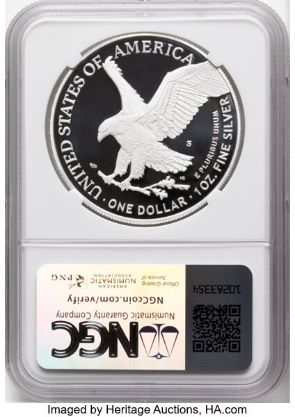 2023-S $1  Silver Eagle PR DCAM PR64 DCAM thumbnail 16