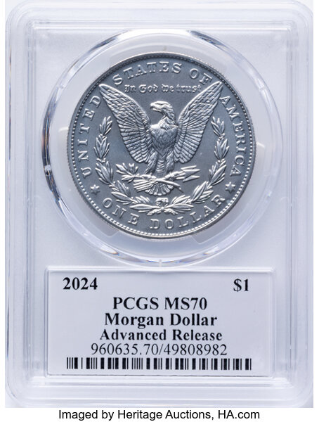 2024 S$1 Morgan MS65 thumbnail 8