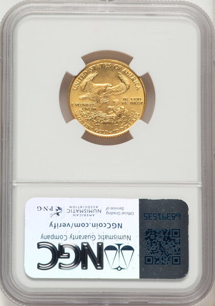 1988 $10  Gold Eagle MS thumbnail 16