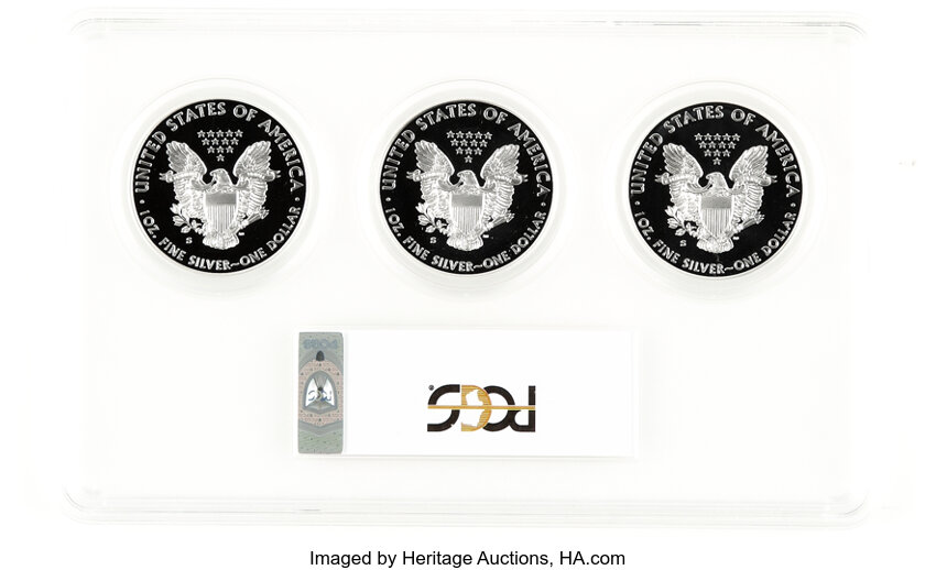 2018-S $1  Silver Eagle PR DCAM PR64 DCAM CAC thumbnail 10