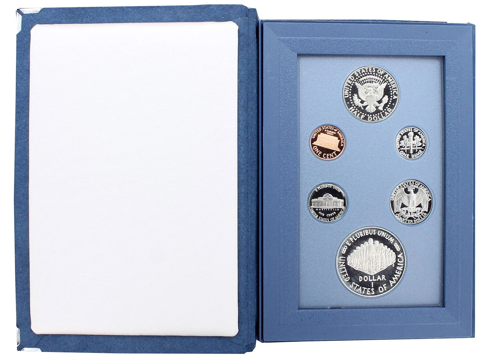 1987-S 1c-$1 Prestige Proof Set, 6 Coins PR thumbnail 2