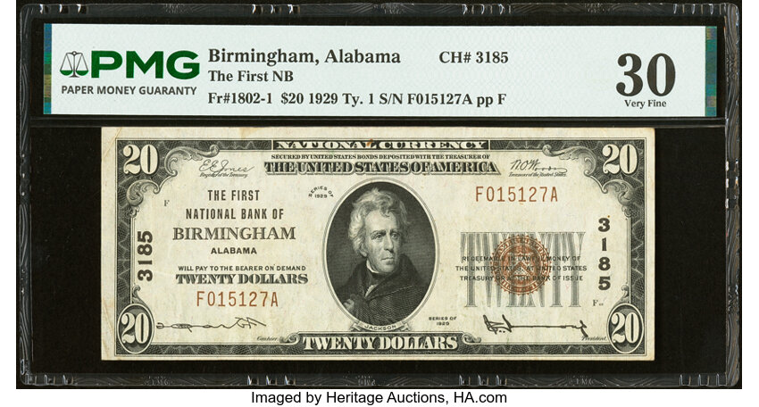 1929 $20  Type 1 (Fr. 1802-1) thumbnail 16